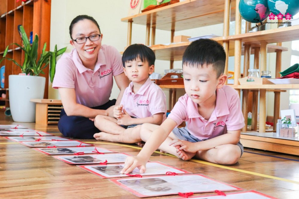 Bài tập thực hành montessori