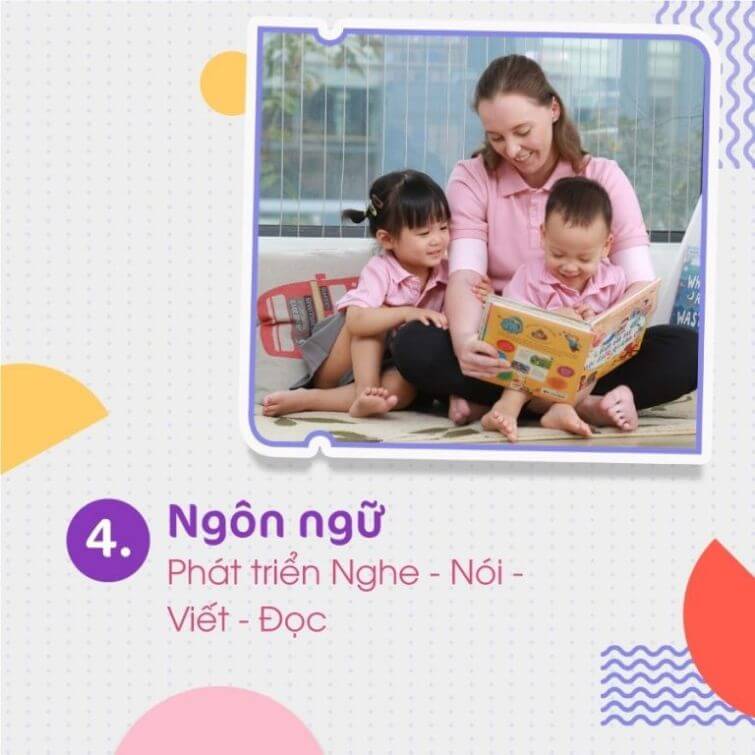 Phương pháp Montessori giúp trẻ phát triển toàn diện về ngôn ngữ, linh hoạt về tư duy