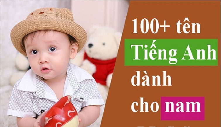 Tên tiếng Anh hay cho nam