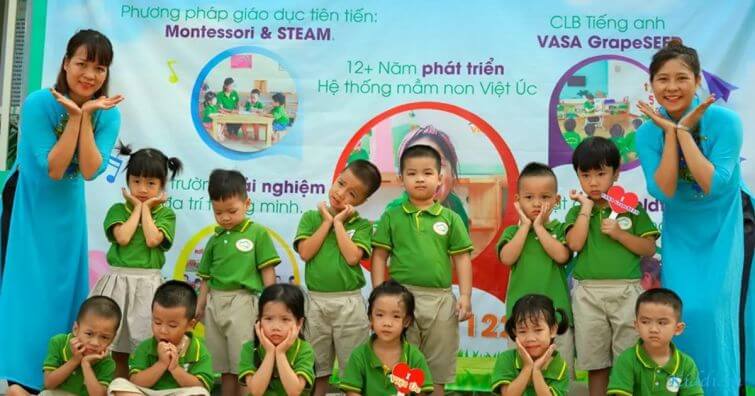 Mầm non tốt ở Tố Hữu Việt Úc Montessori