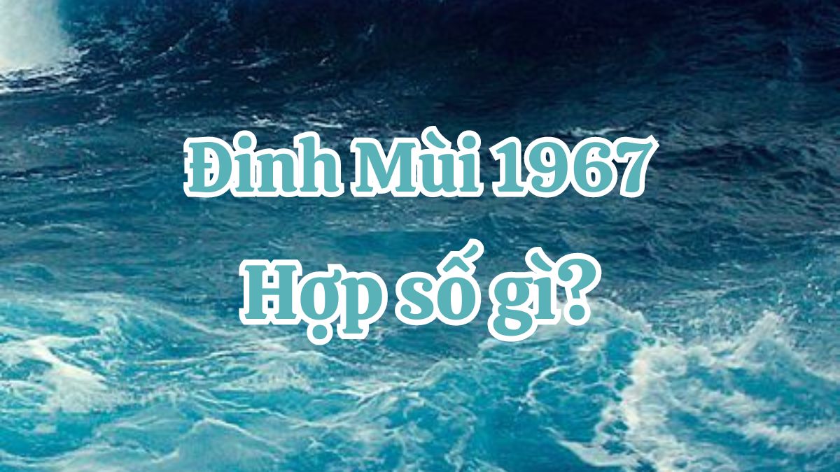 1967 hợp số nào? Đinh Mùi hợp số chẵn hay lẻ?