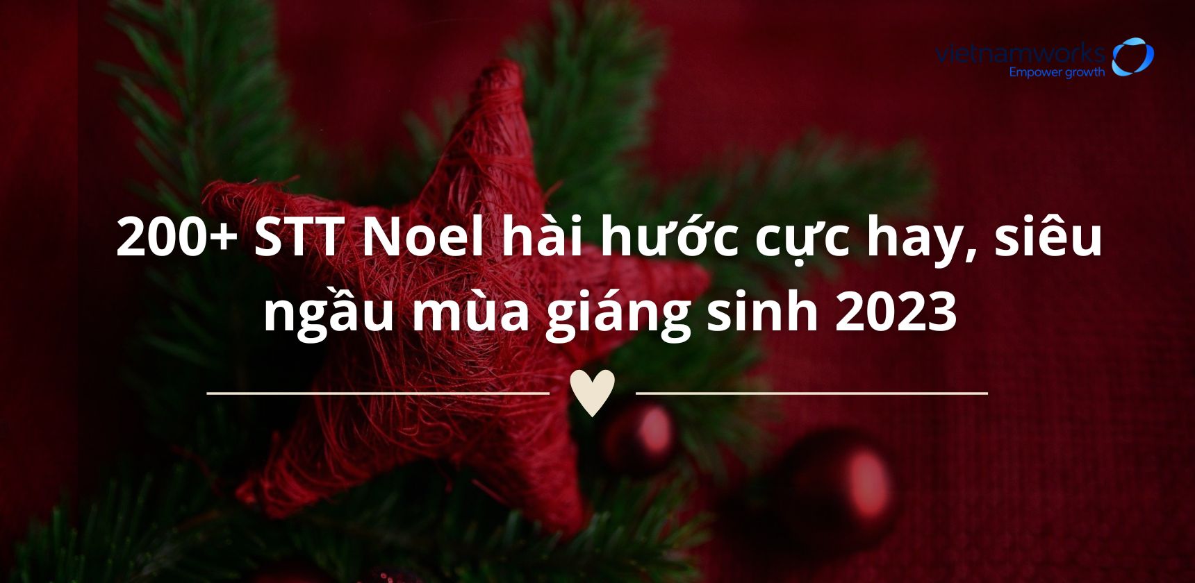 200+ STT Noel hài hước cực hay, siêu ngầu, độc đáo mùa giáng sinh 2024