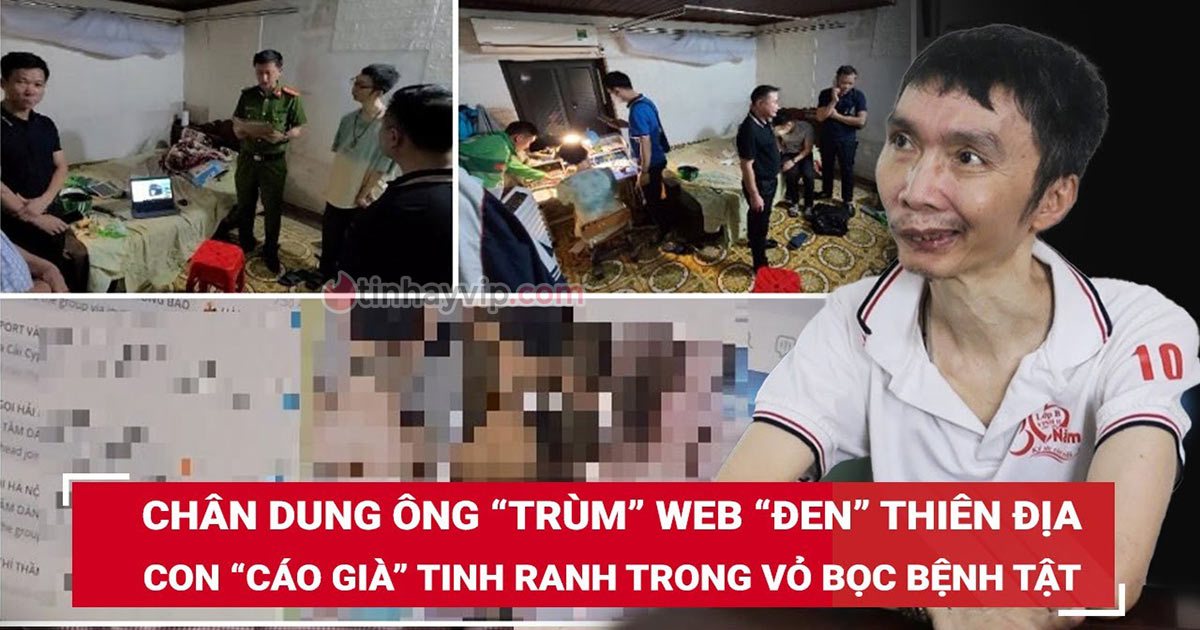 Admin và đồng bọn điều hành web đen “Thiên địa” bị bắt