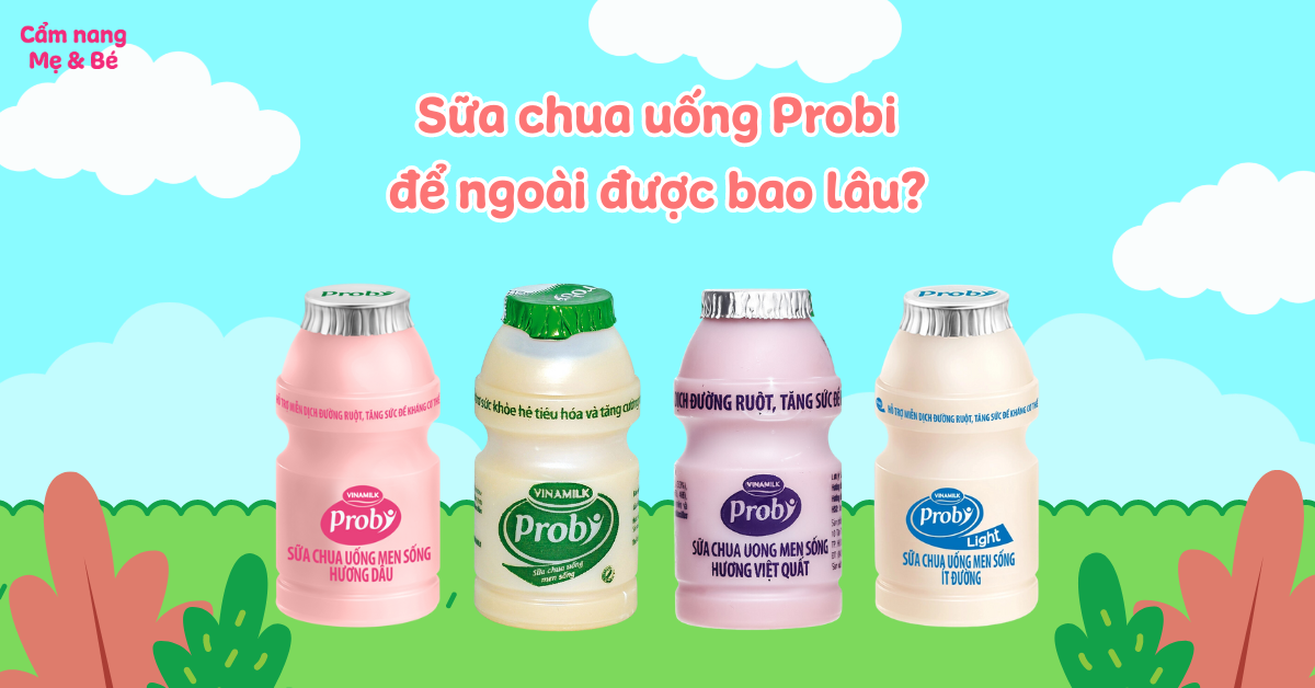 Bảo quản sữa chua uống Probi ngoài tủ lạnh trong bao lâu? Hướng dẫn sử dụng và lưu trữ đúng cách