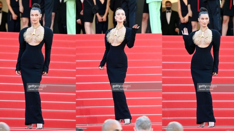 Bella Hadid thả rông vẫn sang dự LHP Cannes 2021, nhìn lại Ngọc Trinh chỉ thấy bẽ mặt