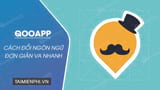 Bí quyết đổi ngôn ngữ trên QooApp