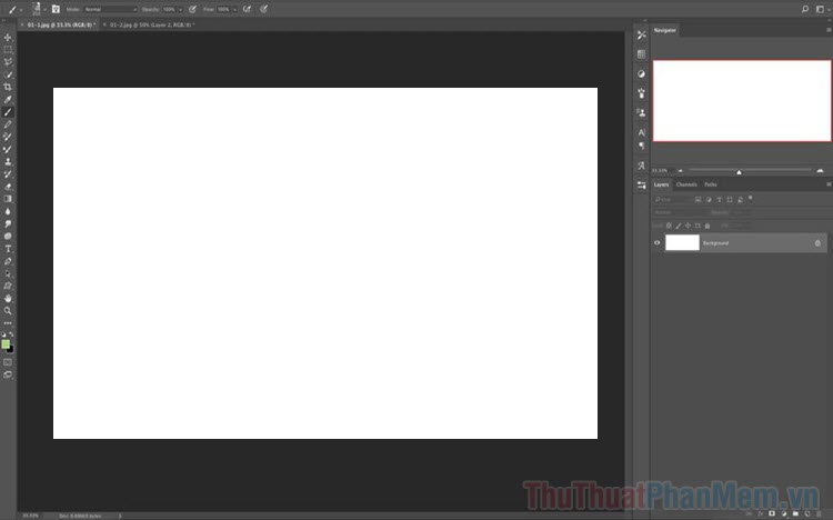 Bí quyết tạo phông nền trắng siêu tốc với Photoshop