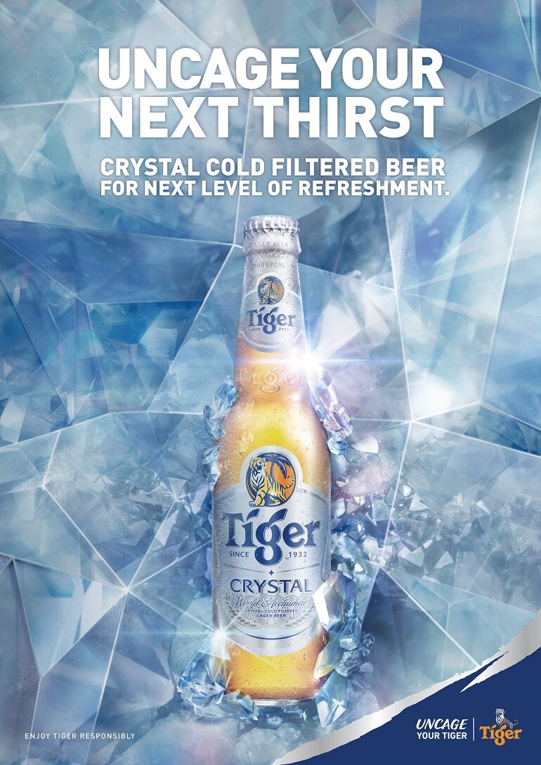 Bia Tiger bạc Crystal – Sự khác biệt so với Tiger Beer là gì?