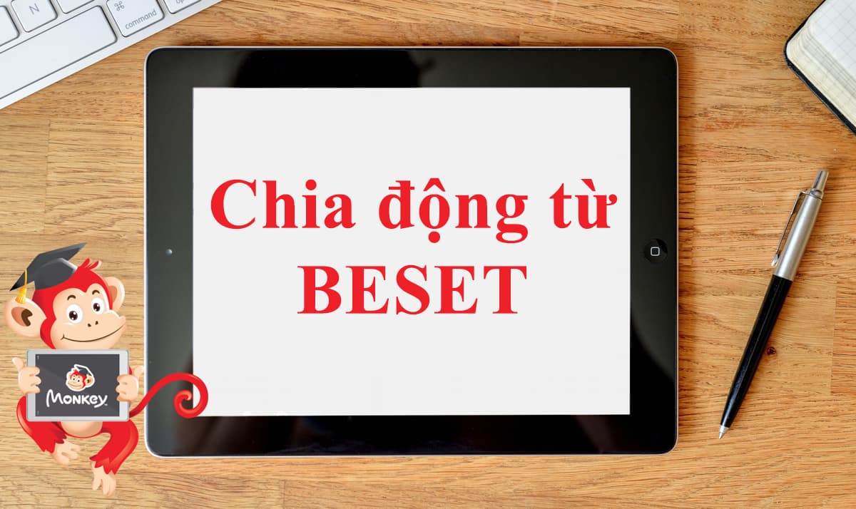 Cách chia động từ Beset trong tiếng anh