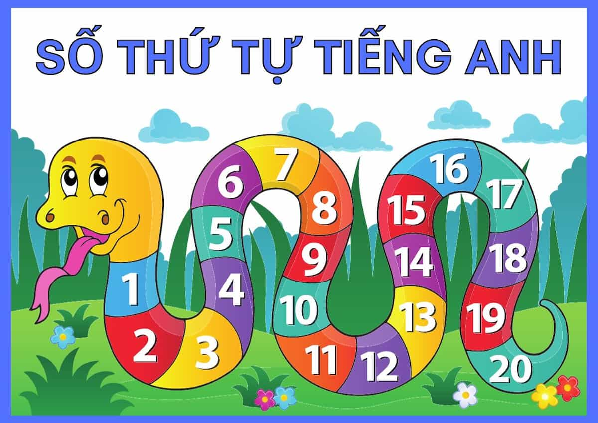 Cách đọc – viết số thứ tự trong tiếng Anh và phân biệt với số đếm