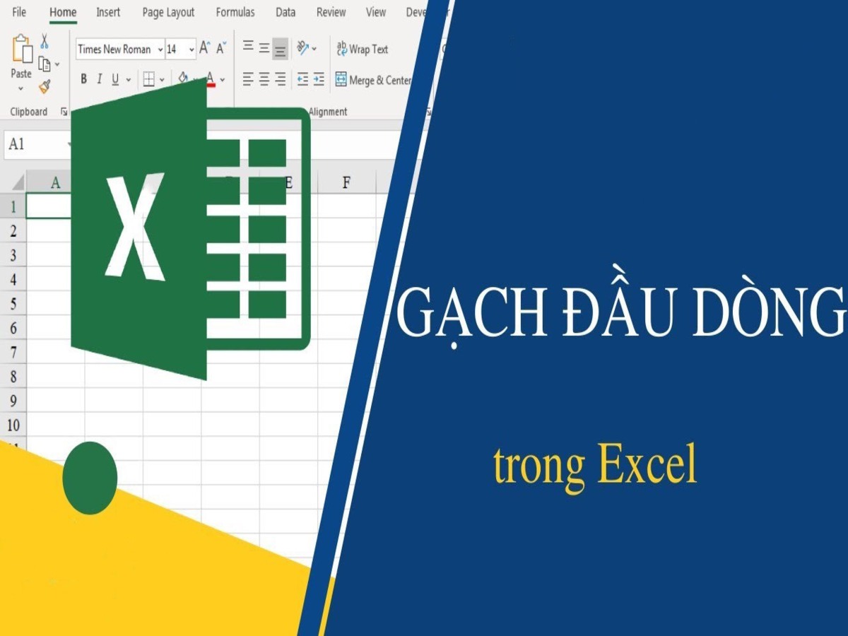 Cách gạch đầu dòng trong Excel nhanh chóng cho dân văn phòng