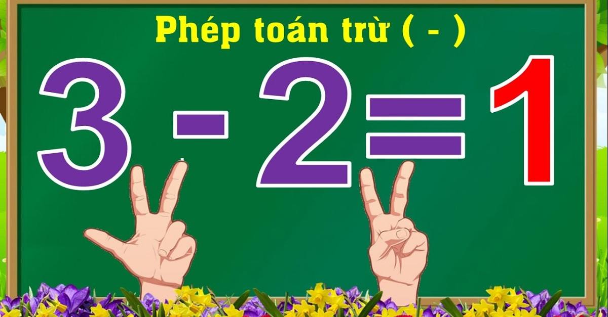 Cách giải toán lớp 1 phép trừ trong phạm vi 100 giúp bé chinh phục dễ dàng