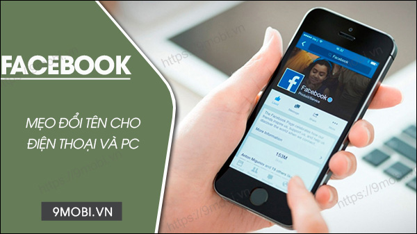 Cách thay đổi tên trên Facebook dễ dàng