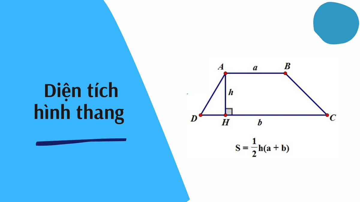 Cách tính diện tích hình thang lớp 5 & bài tập có cách giải chi tiết