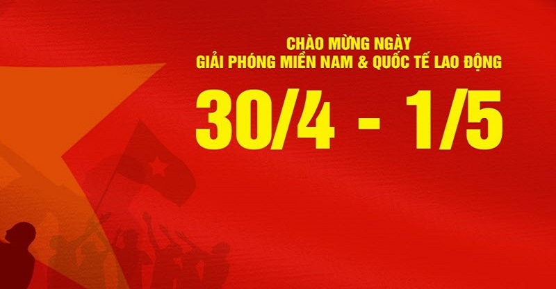 [Cập nhật] Lịch nghỉ lễ 30/4, 1/5 nghỉ mấy ngày?