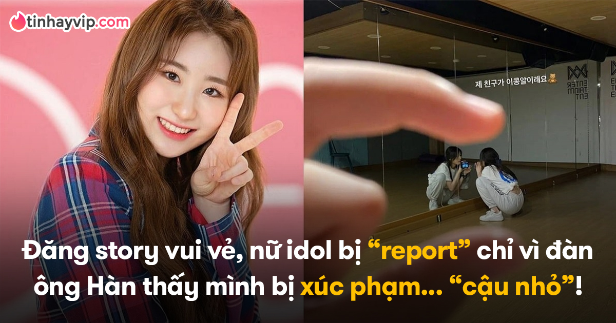 Chaeyeon IZ*One và CĐM Hàn Quốc bị report mất bài viết do liên quan kích cỡ “cậu nhỏ” đàn ông Hàn