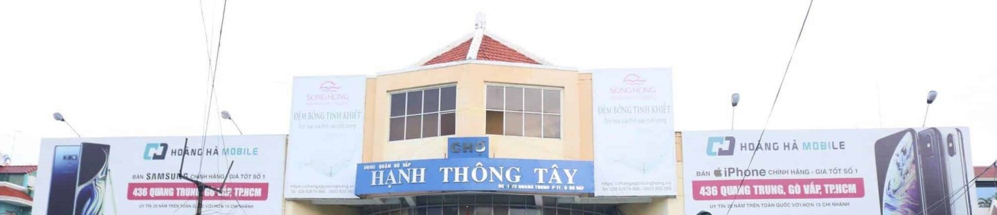 Chợ Hạnh Thông Tây – Thiên đường mua sắm thời trang giá rẻ tại Sài Gòn