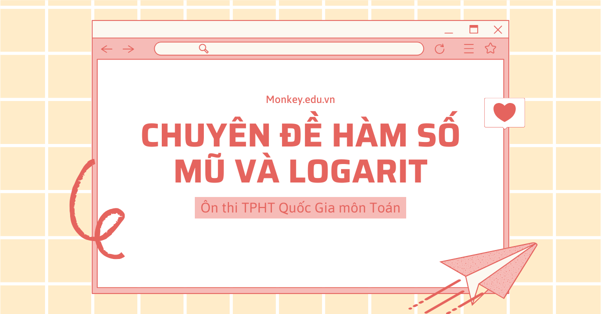 Chuyên đề hàm số mũ và logarit ôn thi THPT Quốc Gia môn Toán: ĐẦY ĐỦ!