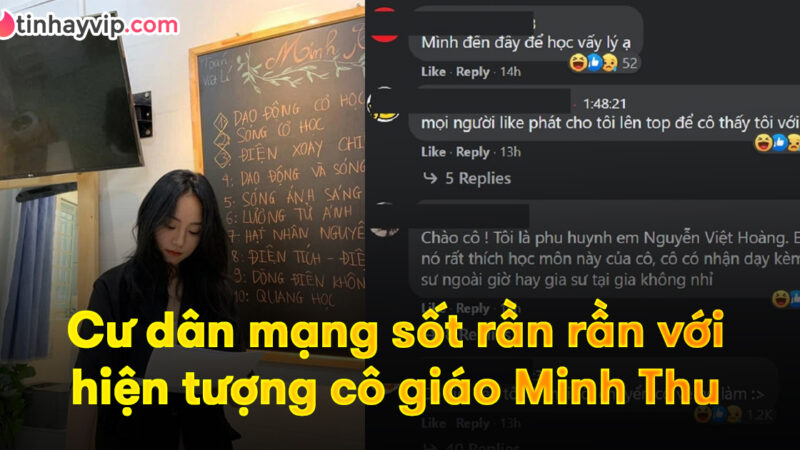 Cô giáo Minh Thu dạy vật lý khiến Độ Mixi, Pewpew và cả thủ môn đội tuyển Việt Nam đăng ký học online