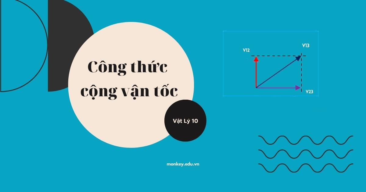 Công thức cộng vận tốc là gì? Áp dụng như thế nào (Vật lý lớp 10)