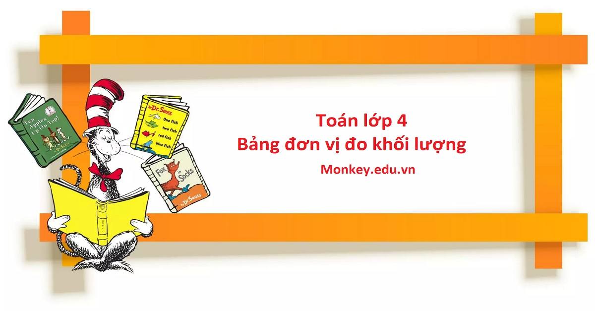 Danh sách bài tập toán 4 bảng đơn vị đo khối lượng và cách học hiệu quả