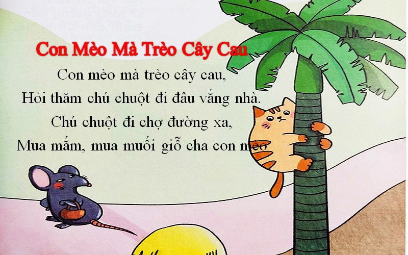 Đồng dao Con mèo mà trèo cây cau: Lời bài hát và ý nghĩa