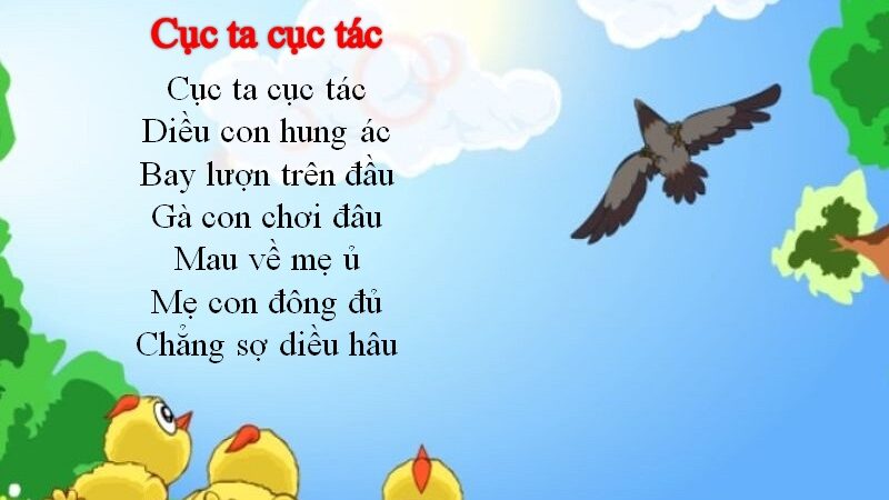 Đồng dao Cục Ta Cục Tác: Nội dung và ý nghĩa