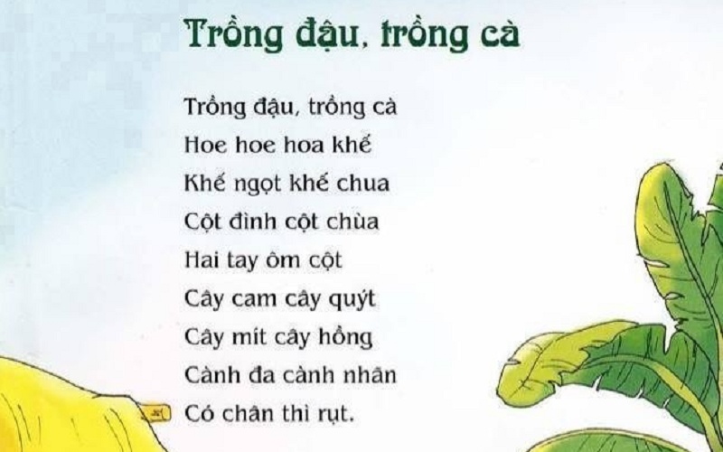 Đồng dao Trồng đậu trồng cà: Giải nghĩa và hướng dẫn chơi chi tiết