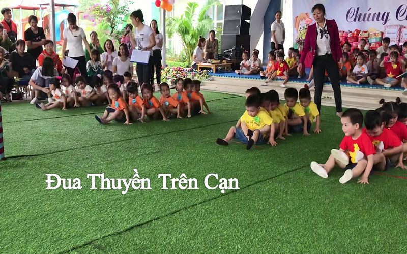 Đua thuyền trên cạn: Cách chơi cho trẻ từ 5 đến 6 tuổi