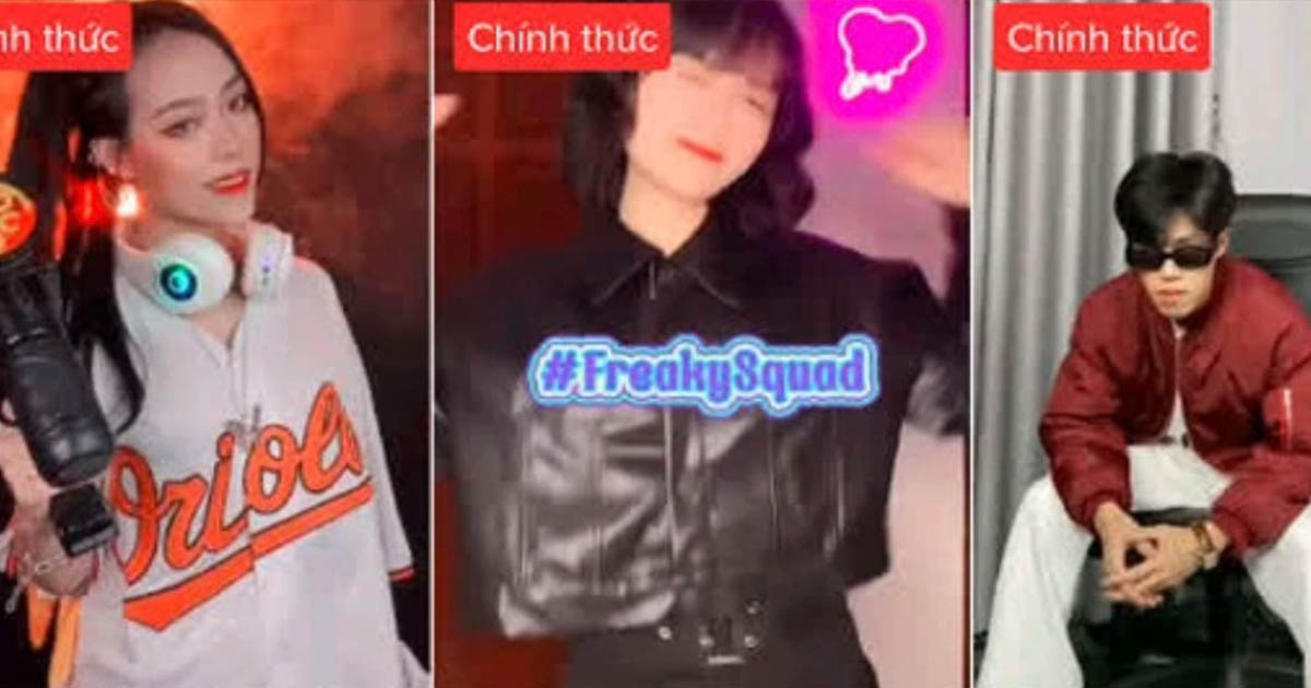 Freaky Squad tiếp tục trở thành trào lưu top 1 xu hướng trên TikTok