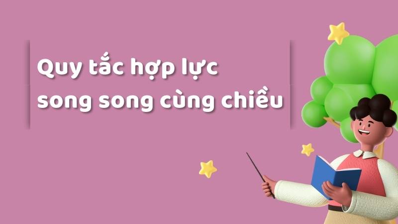 Giải thích quy tắc hợp lực song song cùng chiều (cực kỳ dễ hiểu)