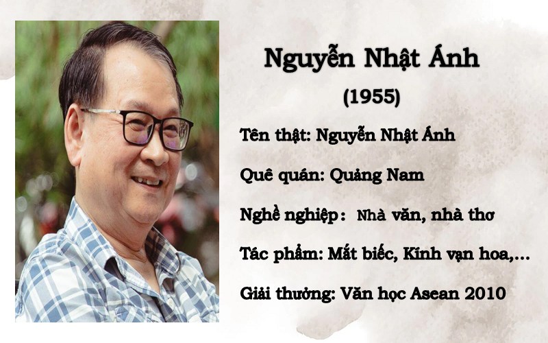 Giới thiệu tác giả Nguyễn Nhật Ánh – Tiểu sử và sự nghiệp