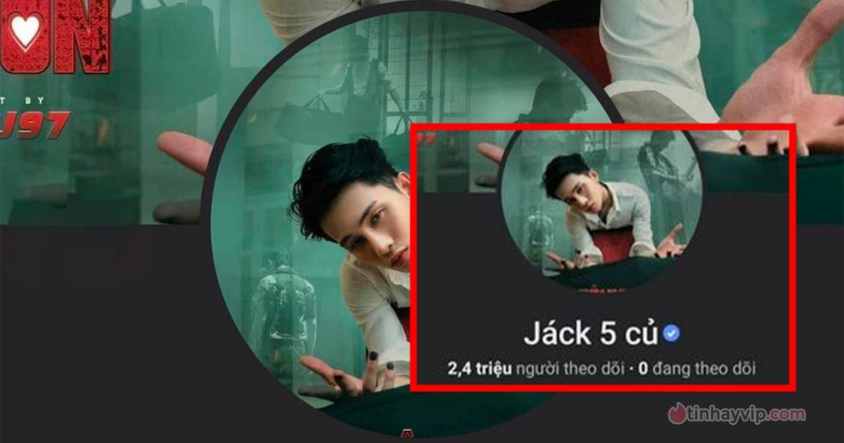 Hacker đặt tên cho fanpage của Jack là “Jáck 5 củ”