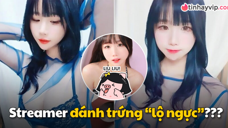 Hết bị “sàm sỡ” trên sóng, nữ streamer lại có màn khoe ngực nóng bỏng khi đánh trứng