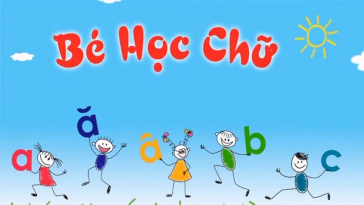 Học chữ cho bé chuẩn bị vào lớp 1 với những bài học nền tảng quan trọng