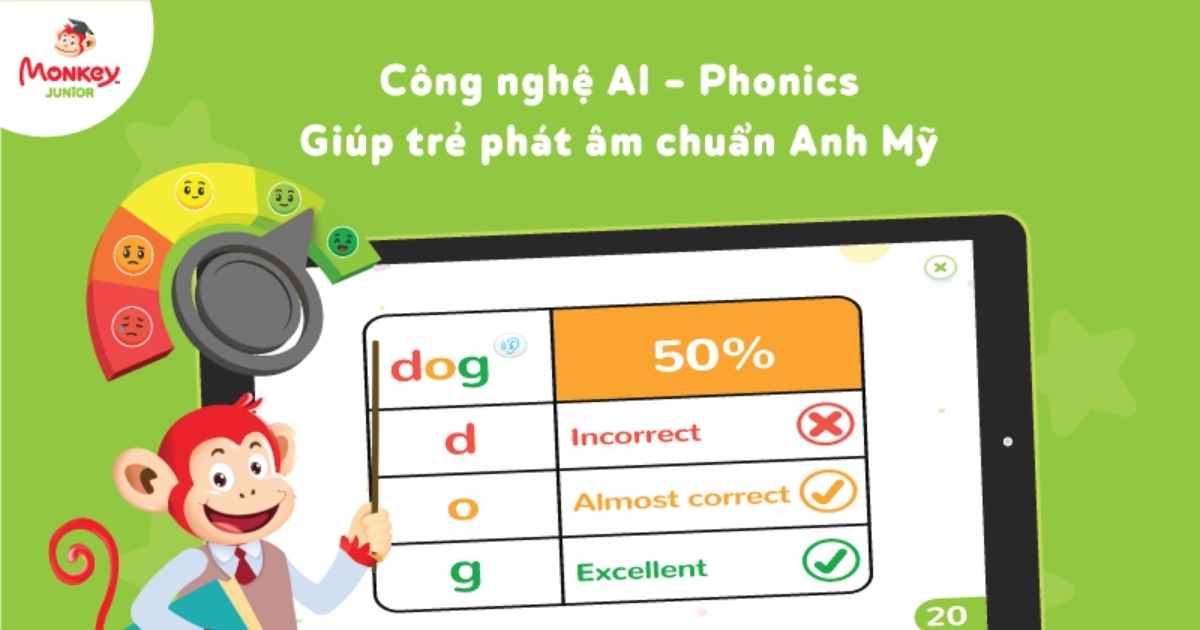 Học tiếng Anh Monkey giúp bé tiến bộ như thế nào?