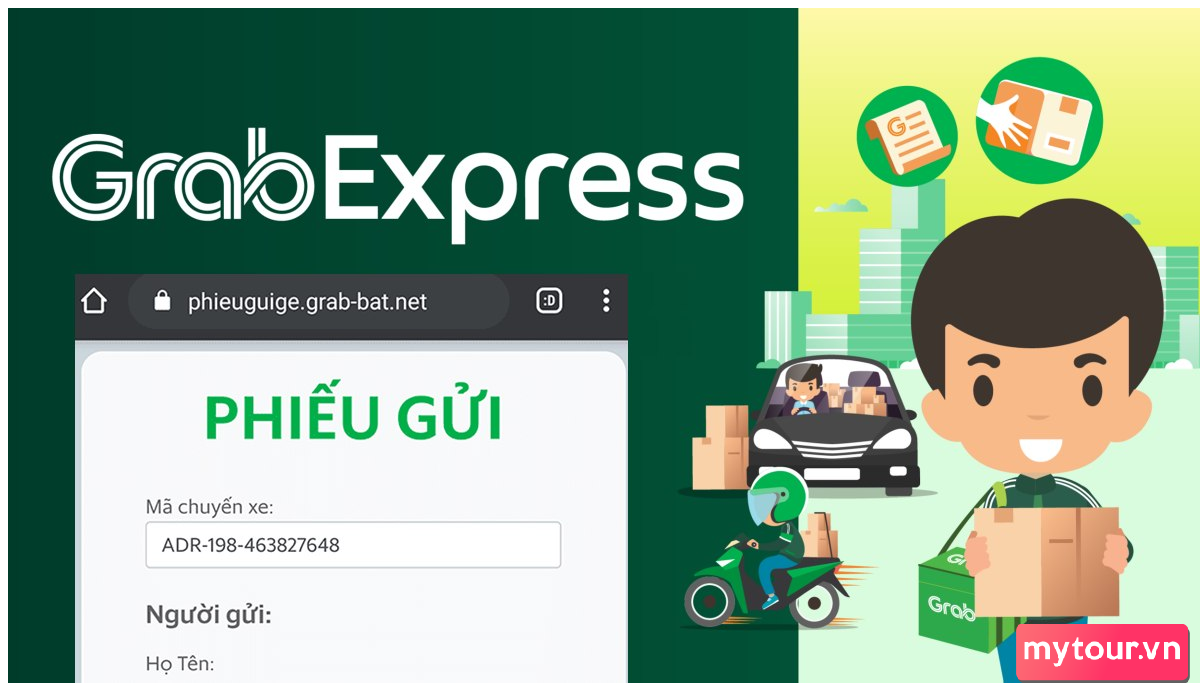 Hướng Dẫn Sử Dụng Phiếu Gửi Điện Tử Grab: Đăng Nhập và Gửi Đơn Dễ Dàng