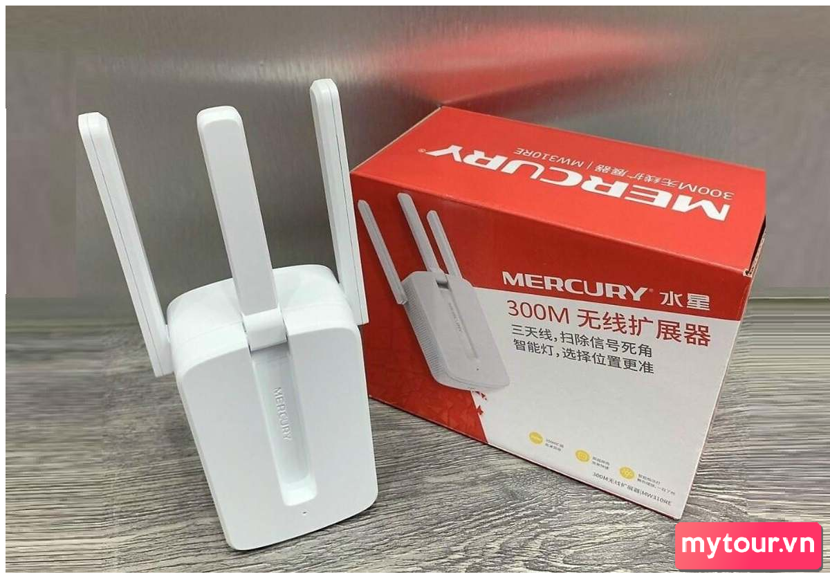 Hướng dẫn cách lắp đặt bộ kích sóng wifi Mercury.cn