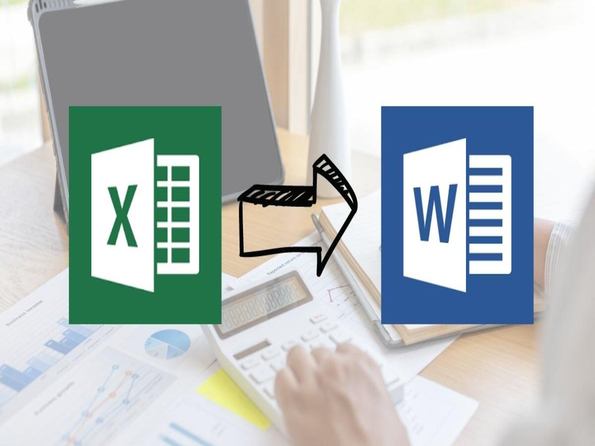 Hướng dẫn chi tiết cách chèn bảng Excel vào word