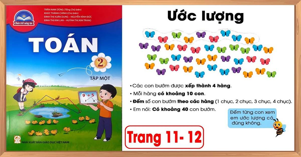 Hướng dẫn học toán lớp 2 ước lượng đơn giản nhưng hiệu quả