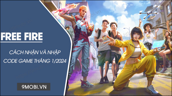 Khám phá bộ sưu tập mã nguồn game Free Fire tháng 1/2024 đầy mới lạ