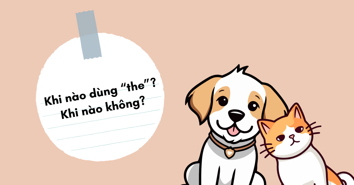 Khi nào dùng THE trong tiếng Anh? Khi nào không được dùng?