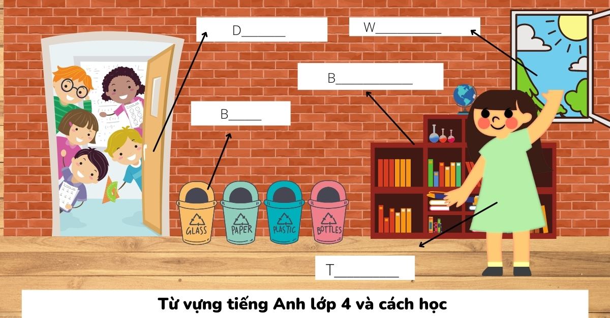 List từ vựng tiếng Anh lớp 4 theo chủ đề và cách học hiệu quả nhất