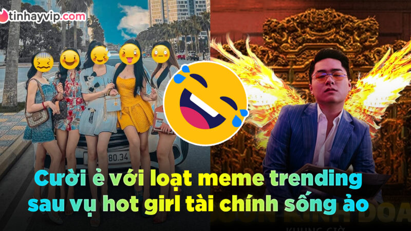 Loạt ảnh meme hotgirl tài chính khiến dân mạng ngã ngửa