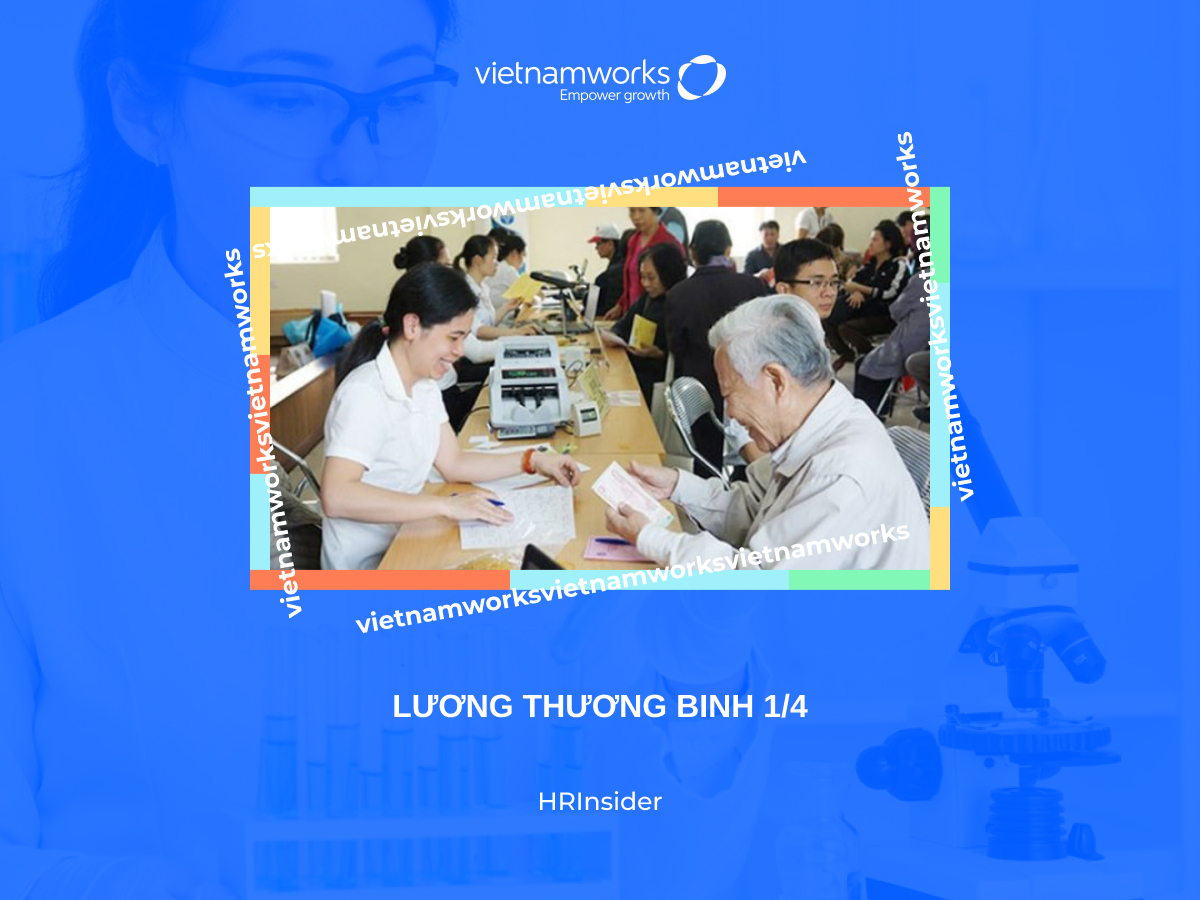 Lương thương binh 1/4 là bao nhiêu?