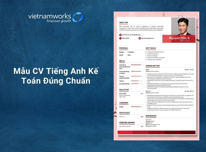 Mẫu CV Tiếng Anh Kế Toán Đúng Chuẩn Và Những Lỗi Thường Gặp