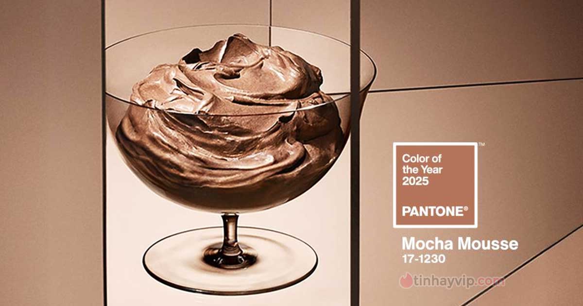 Mocha Mousse được Pantone chọn là màu xu hướng của năm 2025