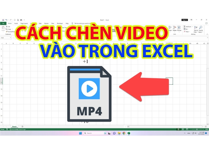 Nâng cao trải nghiệm với cách chèn video vào Excel cực nhanh