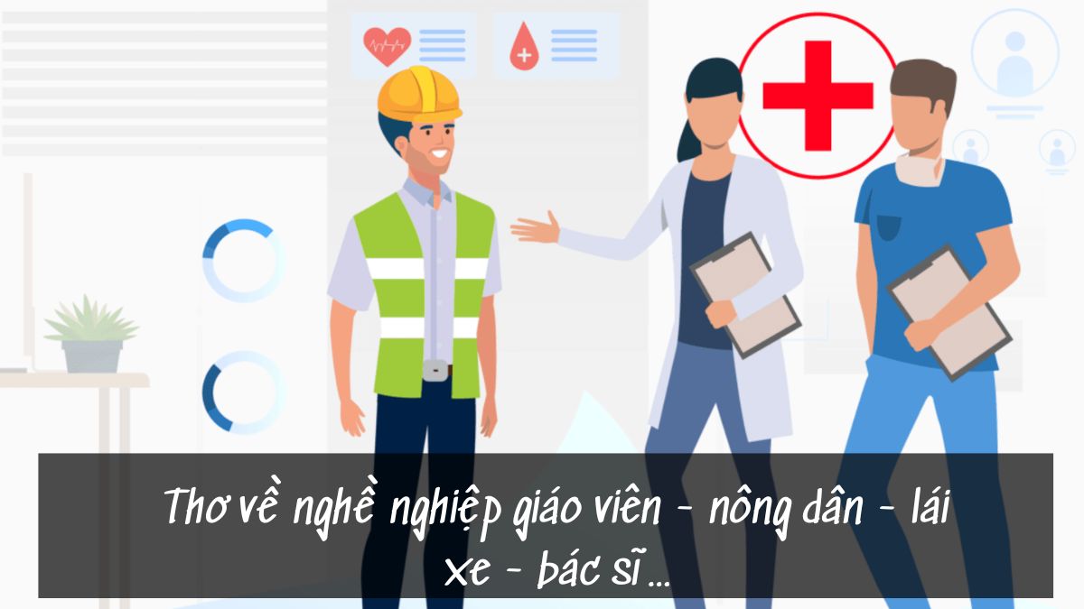 Những bài thơ về nghề nghiệp, công việc hay nhất