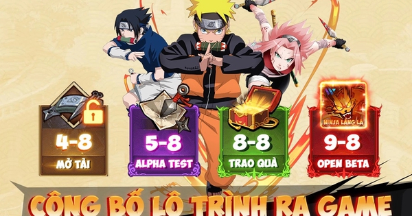 Ninja Làng Lá: Truyền Kỳ, tựa game Naruto mới đã lên lịch ra mắt